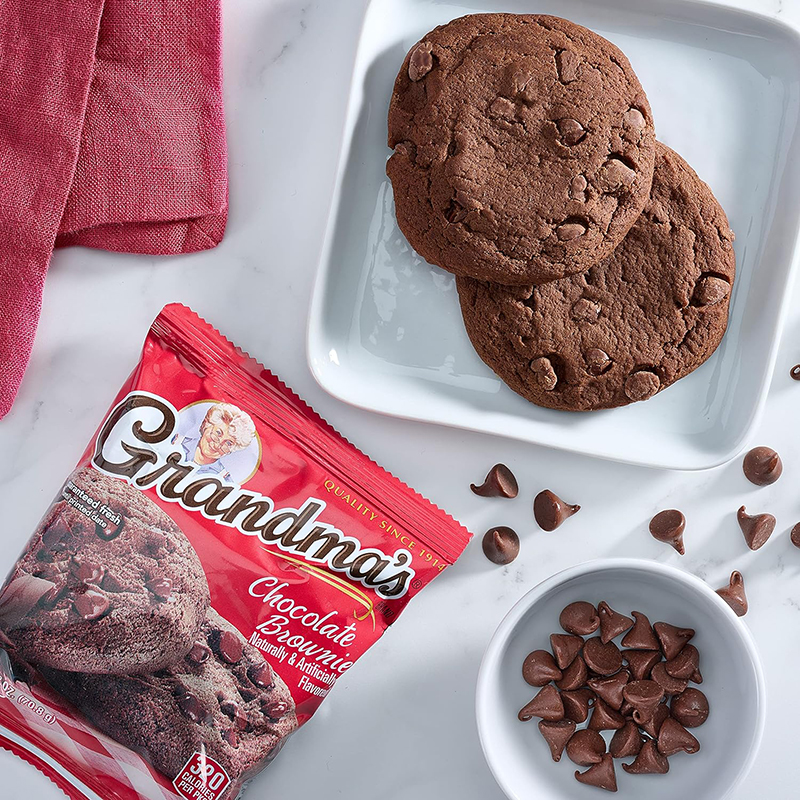 Grandma's Chocolate Brownie Cookie, 2.5 Oz Bag/60 - Beverage for You