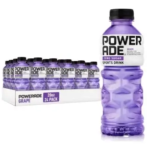 POWERADE Zero Grape, 20 Oz Bottle