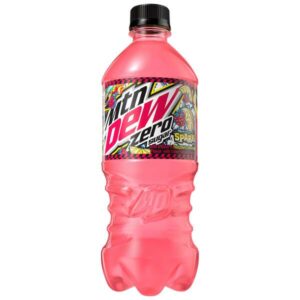 20 Oz Bottle of Mountain Dew Spark Zero Sugar on Ice