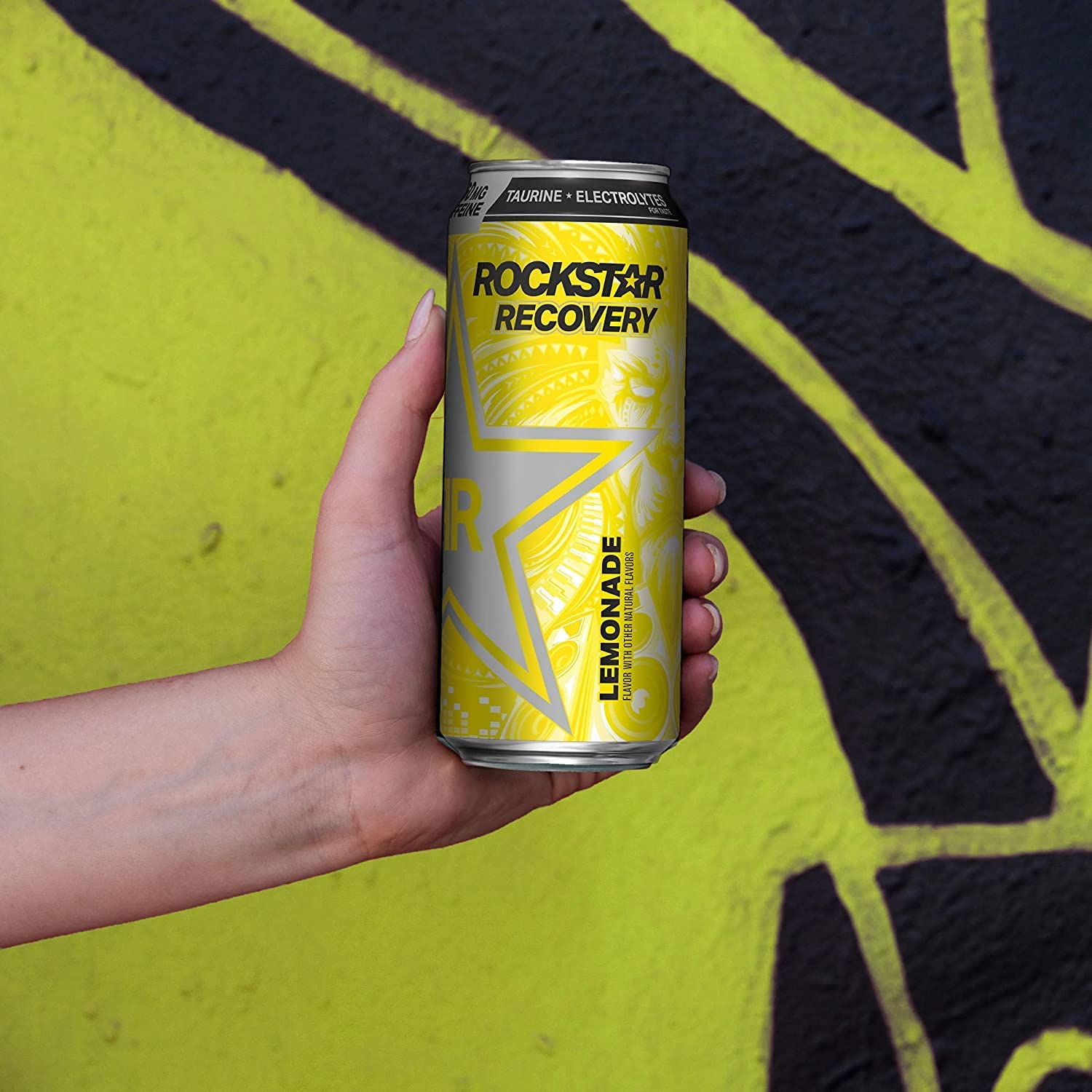 Rockstar Recovery Lemonade, 16 Oz Can Beverage for You