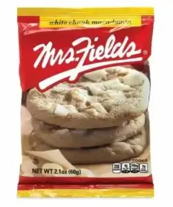 Mrs. Fields White Chunk Macadamia Cookies, 2.1 Oz Bags/72