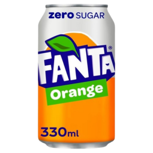 Fanta Zero Orange 12 Oz Can