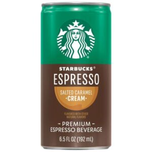 Imge of deliciousness Starbucks Espresso & Salted Caramel Cream can