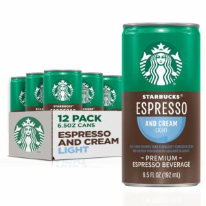 Starbucks Espresso & Cream Light 9.6 Oz Can