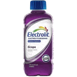 Electrolit Electrolyte Hydration, Grape, 21 Oz Bottle - A refreshing purple bottle with a grape-flavored