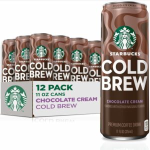 Starbucks Cold Brew Chocolate Cream in 11 Oz Can