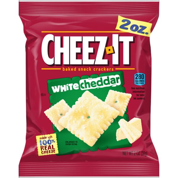 Cheez It White Cheddar Rich and Savory Flavor in Every Bite