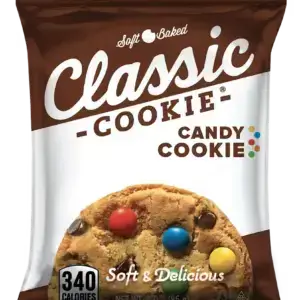 Classic Cookie Soft Baked Oatmeal Chocolate Chip Cookies made with M&M's, 3 Oz Bags/48