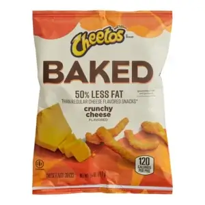 Cheetos Oven Baked Crunchy Cheese, 0.87 Oz - Bags/104