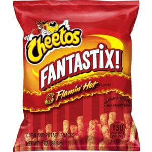 Cheetos Fantastix Flamin' Hot Flavored, 1 Oz - Bags/104